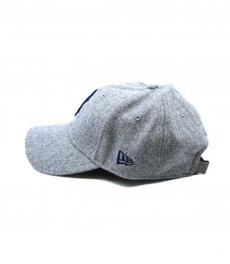 grey B cap wool